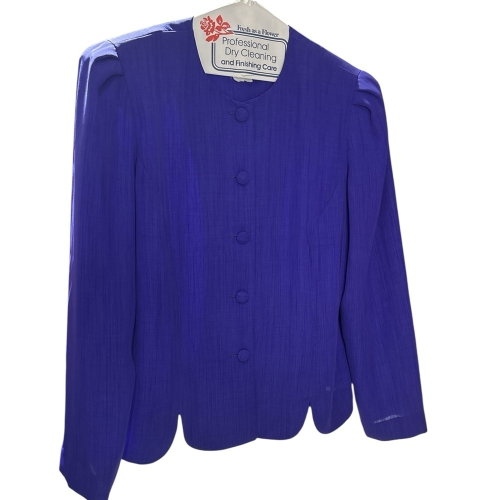 Leslie Fay Royal Blue Women's Blazer